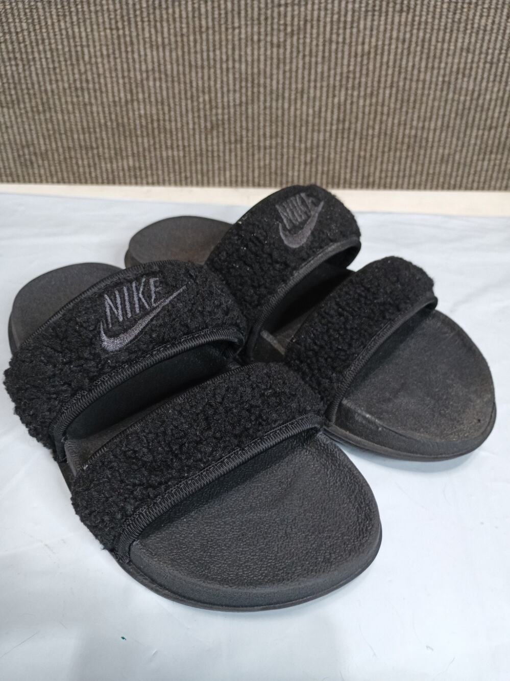 Nike Offcourt Duo Sherpa Slide Women's 4 Black